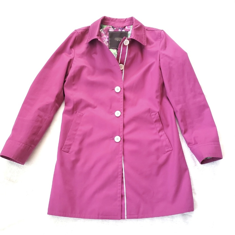 Coach Spring Trench Coat